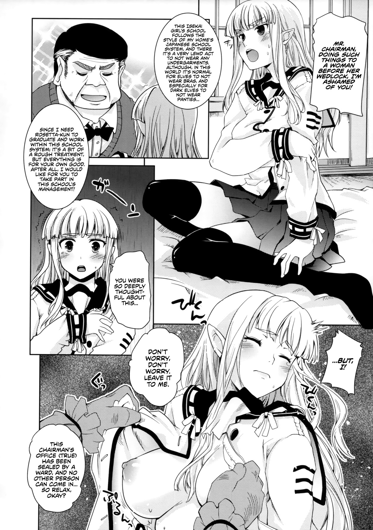 Hentai Manga Comic-Isekai Chairman-Read-9